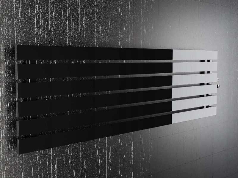 Grzejnik pokojowy poziomy BELLOSLIM 45x180 czarnyP zdjęcie 4