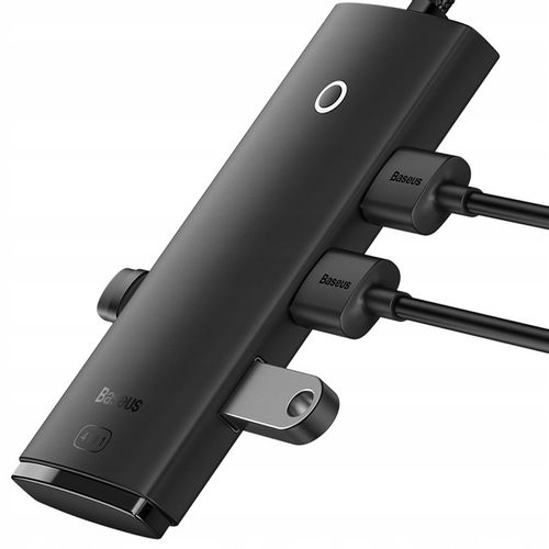 BASEUS SZYBKA UNIWERSALNA LEKKA STACJA HUB 4W1 USB DO 4X USB 3.0 5GB/S 5V na Arena.pl