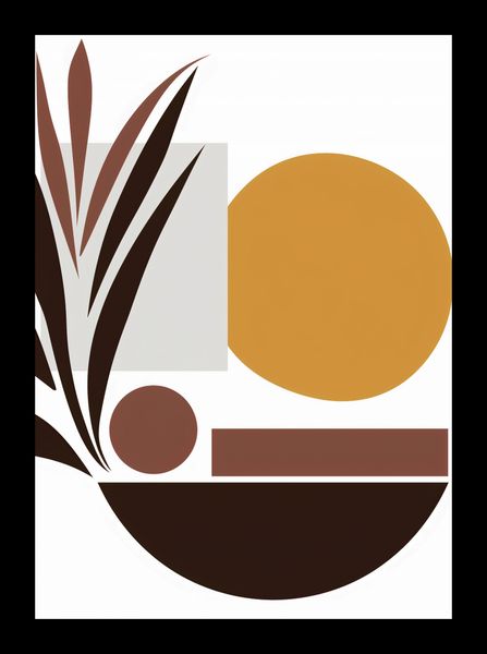 Plakat 25x35cm Stylizacja Roślin zdjęcie 2