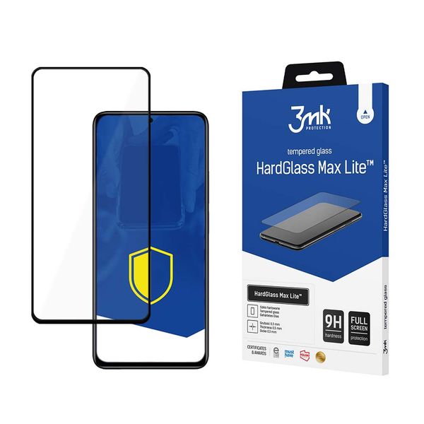 Xiaomi Redmi Note 11s/11 4G Black - 3mk HardGlass Max Lite™ zdjęcie 1