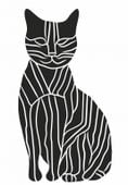 Plakat 68x98cm Zebra w Kocim Ciele