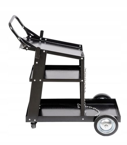 Wózek spawalniczy DEDRA do spawarki Półka na butle Stabilny Mobilny 4 półki na Arena.pl