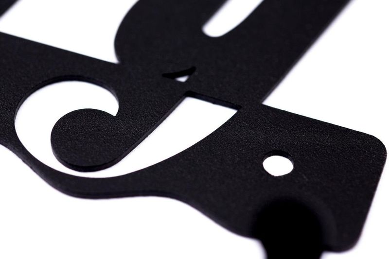 Wieszak ścienny Dzień dobry 01 czarny zdjęcie 3