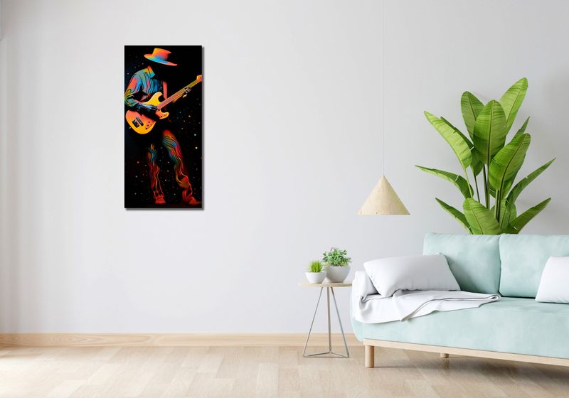 Obraz 40x90cm Barwna Melodia zdjęcie 2