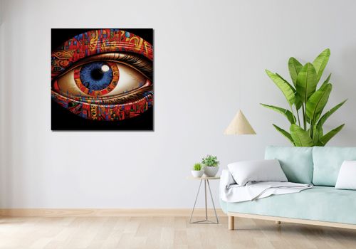 Obraz 90x90cm W Oku Obserwatora na Arena.pl