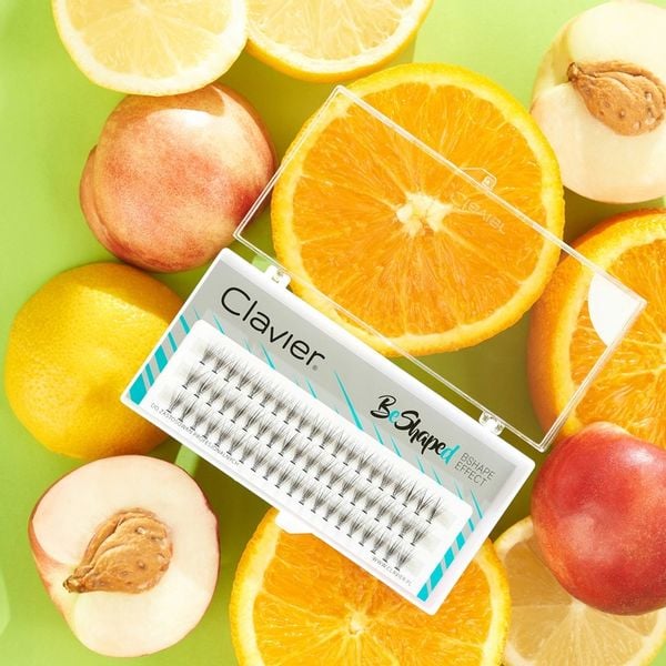 Kępki Rzęs CLAVIER BeShaped 8mm – skręt B zdjęcie 6
