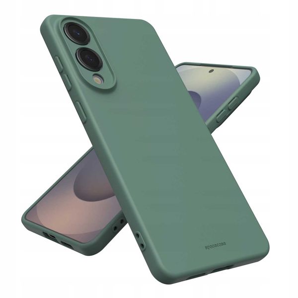 Spacecase Silicone Case 3.0 Galaxy S25 Edge Dark Green zdjęcie 4