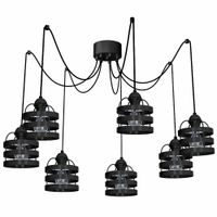 LAMPA WISZĄCA LARS BLACK 7XE27