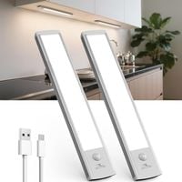 Oświetlenie szafki Lampa LED z czujnikiem ruchu 2szt. 40cm