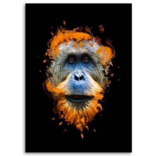 Obraz na płótnie – Canvas, Orangutan małpa 70x100 na Arena.pl