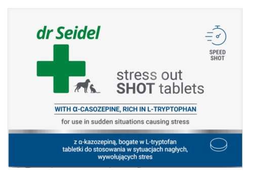 Dr Seidel Stress out SHOT tablets 10 tabl. zdjęcie 1