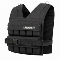 Kamizelka treningowa z regulacją obciążenia do 20 kg UNDERFIT - 20 sztabek