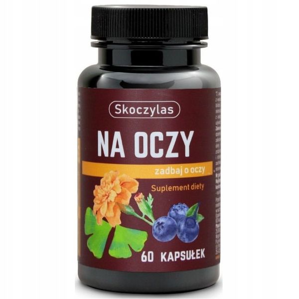 Na oczy Skoczylas kapsułki na oczy, poprawa ostrości i jakości 60 kap. zdjęcie 1