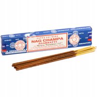 INDYJSKIE KADZIDEŁKA SATYA SAI BABA NAG CHAMPA AGARBATTI 15 G