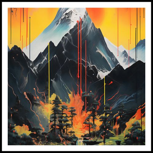 Plakat 70x70cm Górska Alchemia na Arena.pl