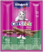 Vitakraft Cat Stick Mini kaczka/królik 3szt.