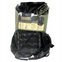 Wild Trek Plecak survivalowy przetrwania taktyczny 60L kamuflaż + 15el.