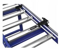 ROLKI TRANSPORTOWE PODAJNIK ROLKOWY STÓŁ ROLKOWY CORMAK 1,65M Z PRZYMIAREM