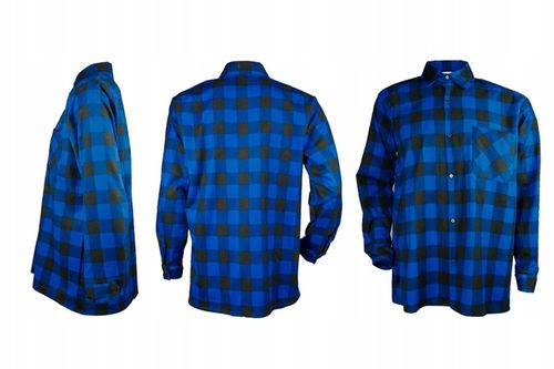 KOSZULA FLANELOWA ROBOCZA NIEBIESKA XL na Arena.pl