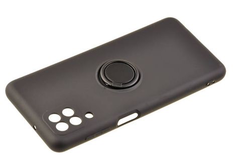 Etui Silicone Ring do Samsung Galaxy A12 czarny na Arena.pl