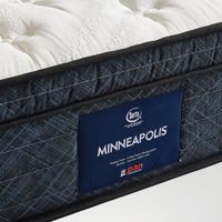 Materac 140x200 hybrydowy MINNEAPOLIS pianka Visco sprężyny PAN MATERAC