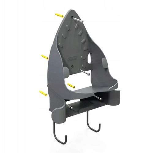 Wieszak na żelazko i deskę do prasowania, uchwyt IRONIX antracyt na Arena.pl