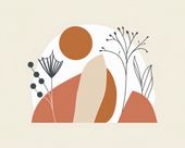 Plakat 50x40cm Organiczny Splot