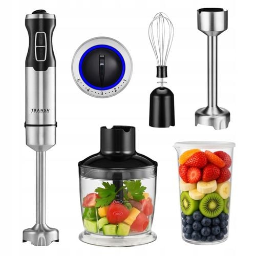 BLENDER RĘCZNY WIELOFUNKCYJNY 5 POZIOMÓW TRYB TURBO ZESTAW 3w1 MOC na Arena.pl