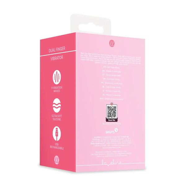 Finger Dual Vibrator - Pink zdjęcie 3