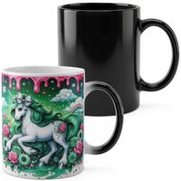 KUBEK MAGICZNY 330ML DRUK - JEDNOROŻEC UNICORN KOŃ