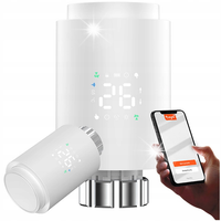 GŁOWICA TERMOSTATYCZNA ZIGBEE 3.0 LCD INTELIGENTNA GRZEJNIKOWA SMART TUYA