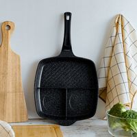 Patelnia grillowa Homla 28 cm aluminiowa