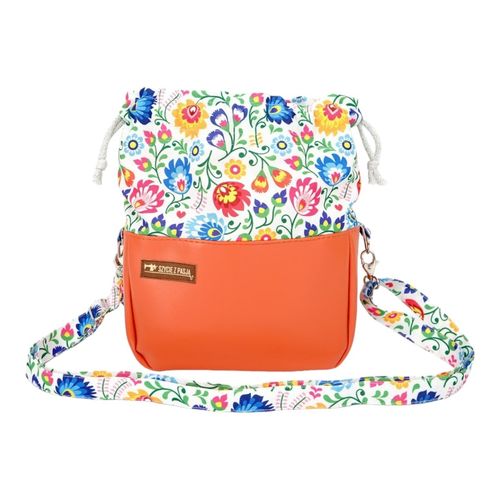 Torebka Wzór Łowicki Mała Sakiewka na Arena.pl