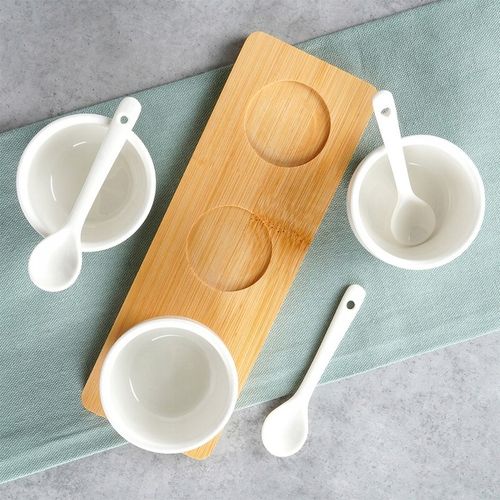 Miseczki TALERZ miska na przekąski przystawki tapas sosy dipy dipówka deska na Arena.pl