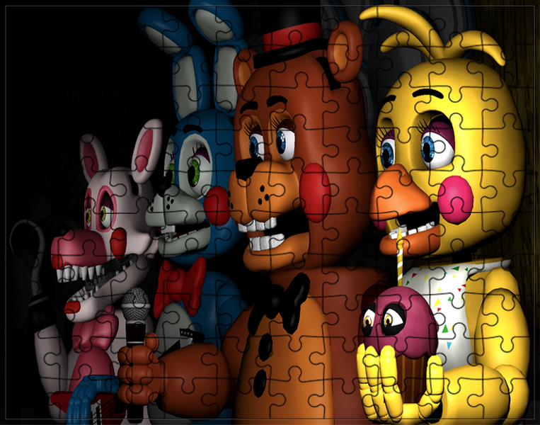 Puzzle FNAF Five Nights at Freddy's zdjęcie 1
