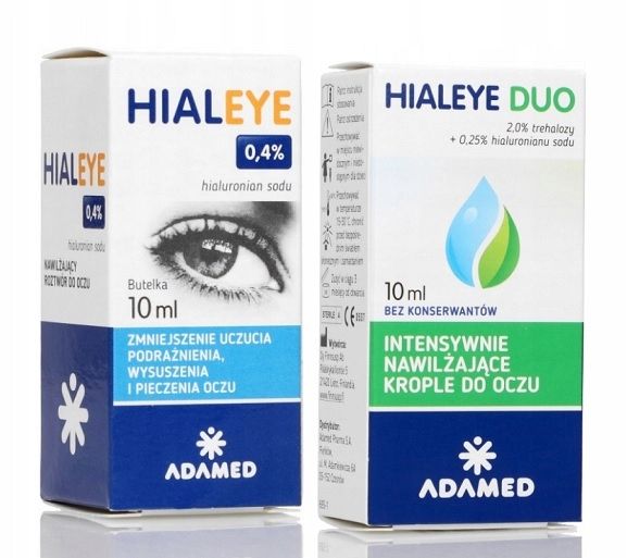 Hialeye Duo + Hialeye krople do oczu 0,4% zdjęcie 1