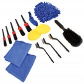 ZESTAW DETALINGOWY DO CZYSZCZENIA SAMOCHODU 15SZT SATRA S-C15CAR
