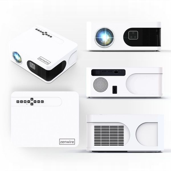 Projektor mini Rzutnik LED WiFi Android TV FULL HD 4K Autofocus do zdjęcie 3