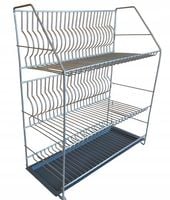 SUSZARKA DO NACZYŃ OCIEKACZ 3 POZIOMOWA KUCHENNA WISZĄCA STOJĄCA SOLIDNA