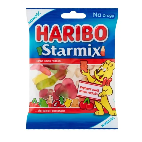 HARIBO ŻELKI 85G STARMIX zdjęcie 1