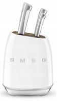 Zestaw noży SMEG 50's Style KBSF02WH Biały (7 elementów)