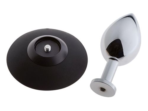 malesation alu-plug with suction cup large, chrome na Arena.pl