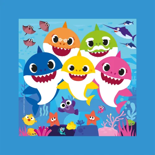 Puzzle 60 elementów. Frame Me Up.  Baby Shark na Arena.pl