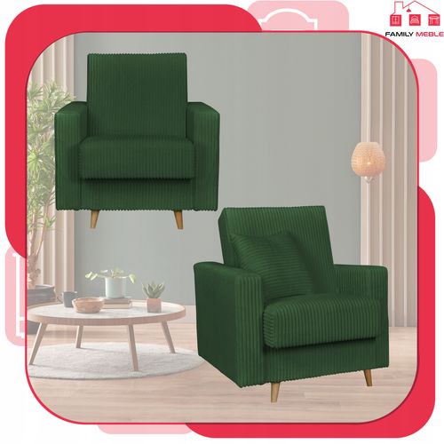 Zestaw mebli wypoczynkowy Rene wersalka kanapa fotele Bonell Family Meble na Arena.pl