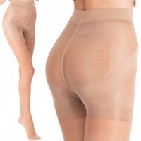 fenome Ekskluzywne Rajstopy PUSH UP 20 den Wyszczuplające Modelujące BEŻ