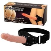 Żelowe Naturalne Dildo Mocowane Do Uda - Marcus