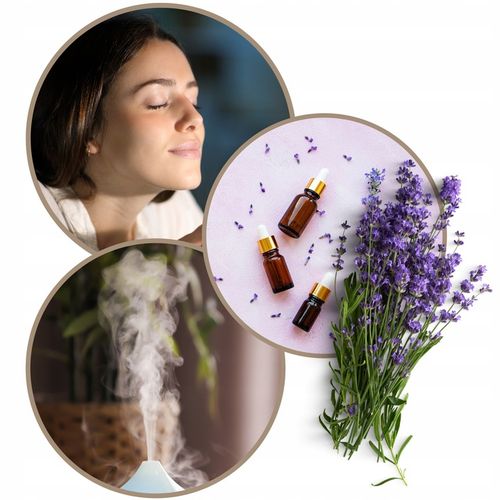 Dyfuzor Zapachowy Ceramiczny Aromaterapia CICHY Lampka Led 7 barw na Arena.pl