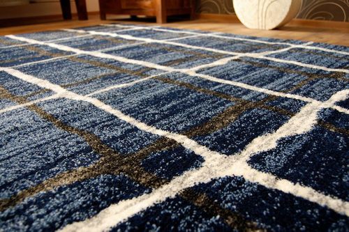 Dywan SHADOW 9359 blue / white 200x290 cm na Arena.pl