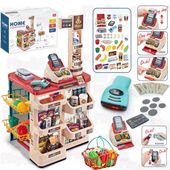 MEGA SKLEP SUPERMARKET SKLEPIK KASA HIPERMARKET KOSZYK LED BV-0086/668-84