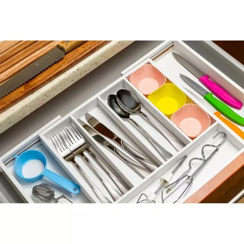 wkład bambusowy do szuflady kinghoff kh-1746 biały na Arena.pl